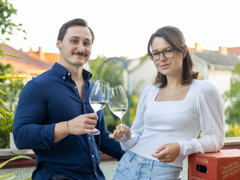 Martin Holzer und Marlies Hrad