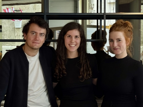 Jonathan Wittenbrink, Larissa Andres und Friederike Duhme
