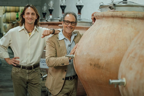 Luca und Sohn Rocco Sanjust haben Petrolo zum führenden Weingut von Valdarno di Sopra gemacht. Berühmt ist ihr Merlot Galatrona.
