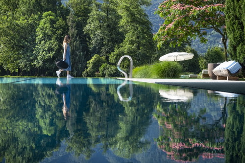 Der Aussenpool.