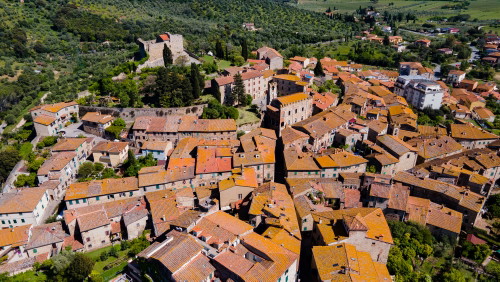 Suvereto dall'alto