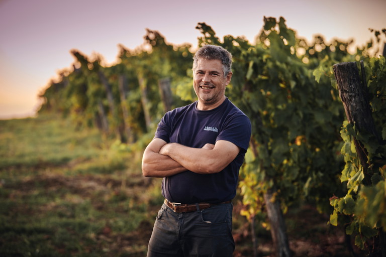 Vinzer Luciano Visintin of Veralda Winery.