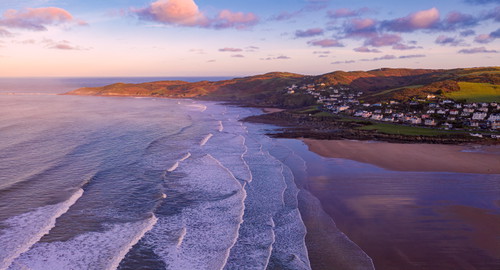Woolacombe Beach.