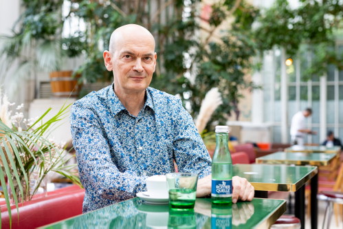 Andreas Böhm, Geschäftsführer des Cafe-Restaurant »Palmenhaus« im Burggarten.