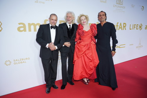 Gery Keszler, Bob Geldof, Sunnyi Melles und Andreas Kronthaler © Andreas Tischler