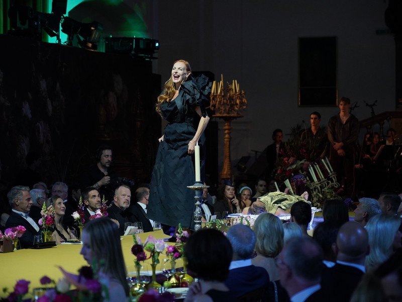 Ute Lemper bei der »amfAR«-Gala