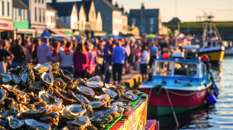 These days, the Irish celebrate the bounty of the sea with festivals along the coast.