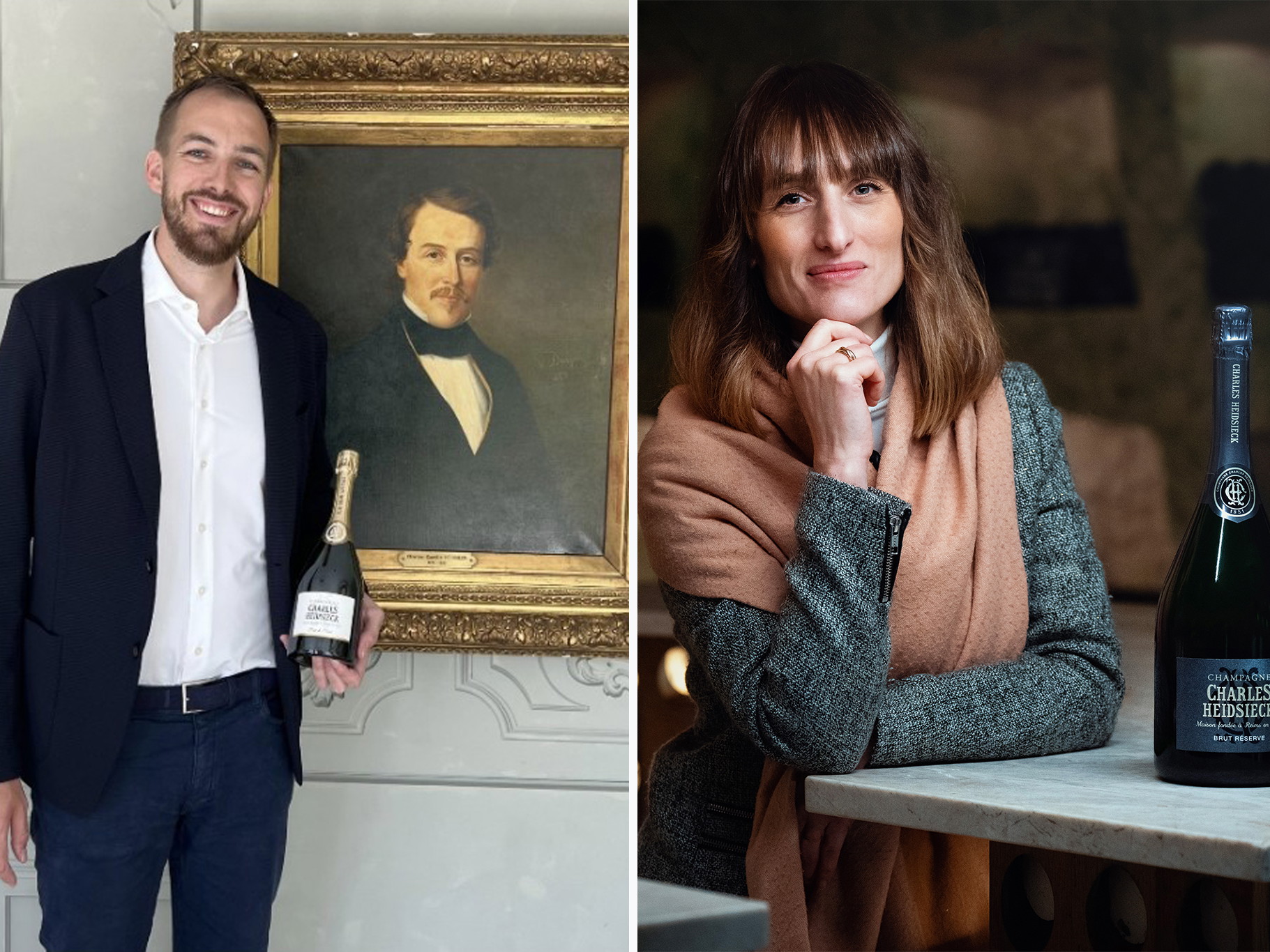 Emilien Erard und Élise Losfelt.