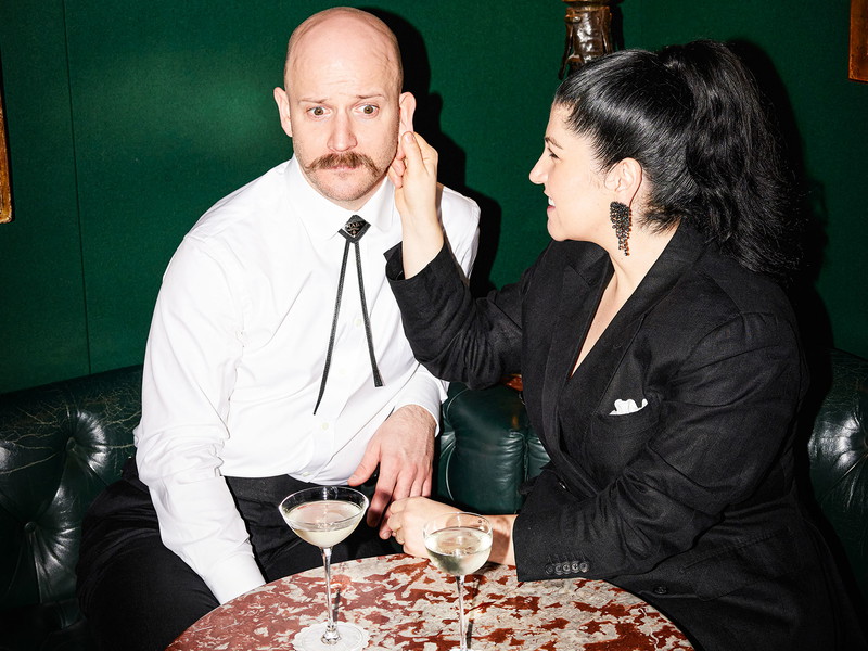 Markus Stöckle mit seiner Partnerin Elif Oskan