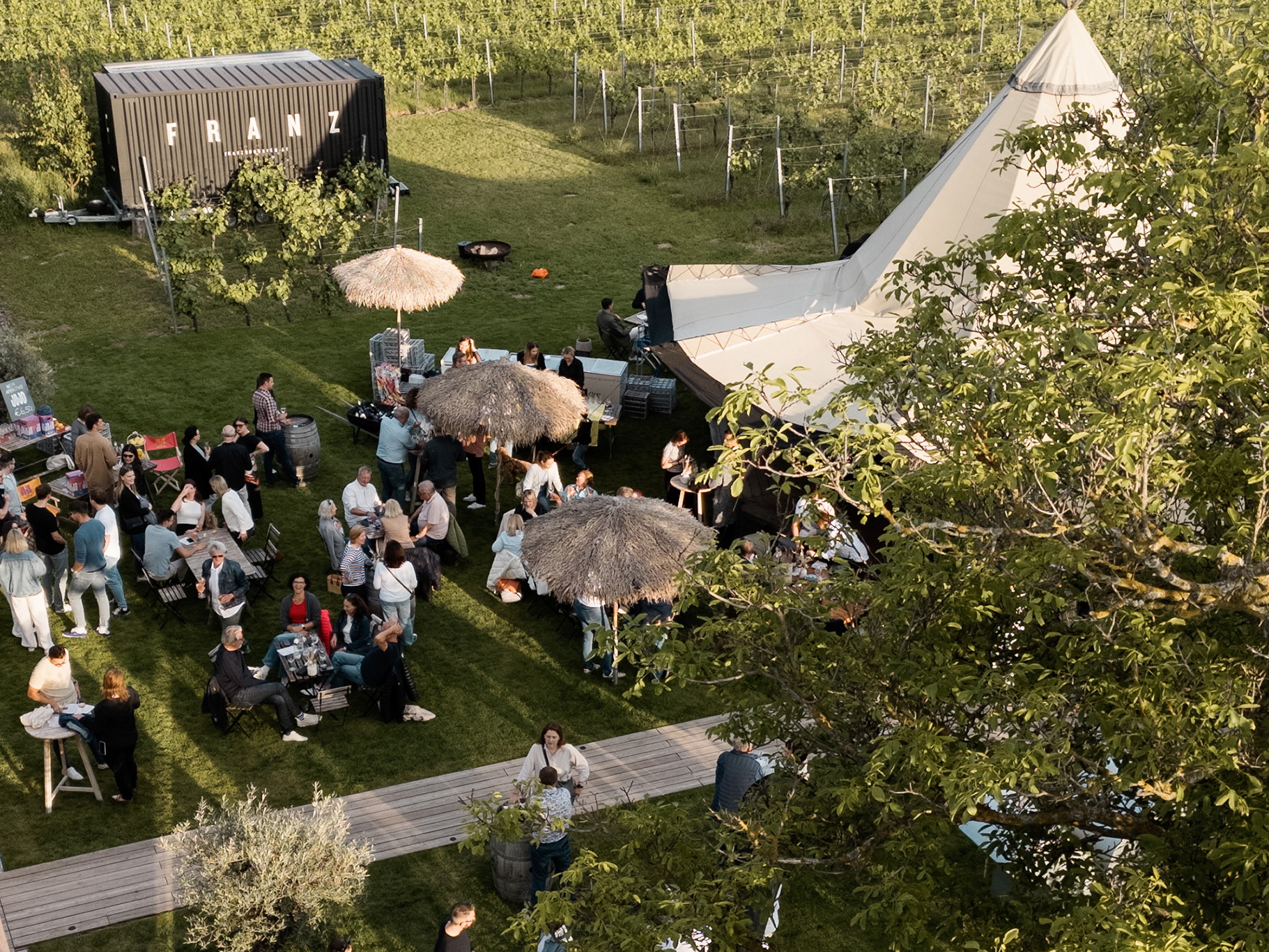 Am 11. September findet der nächste Vino Vista Garden Club bei »Franz von Grün« statt. 