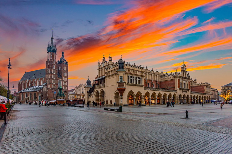 Take a break in Krakow. 