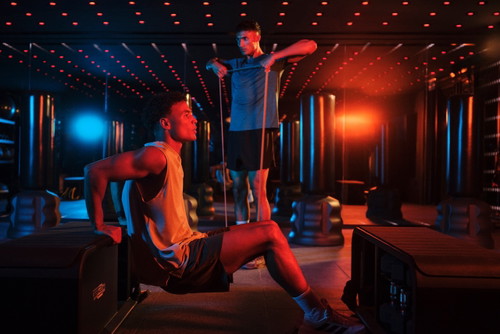 Für jedes Ziel eine eigene Zone: Der luxuriöse Work-out-Space im »SIRO« bietet Bereiche für Boxen, Kardio oder funktionales Training.