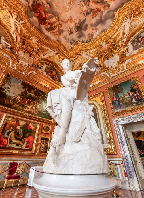 Kunstliebhaber finden im Palazzo Strozzi und Palazzo Pitti (hier) beeindruckende Kunstsammlungen.