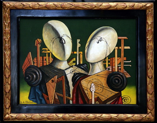 Hector and Andromache, by Giorgio De Chirico