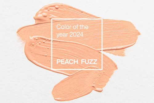 "Peach Fuzz", Pantone-Farbe 2024