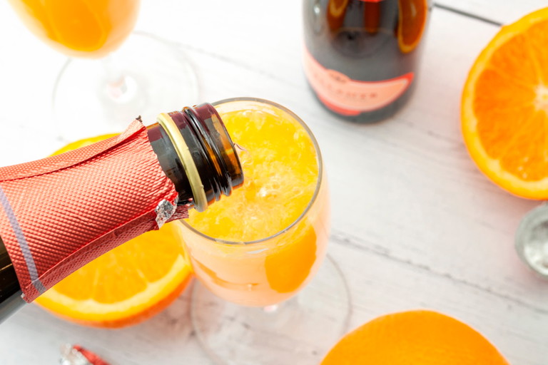Zu einem ausgewogenen Brunch gehört für mich ein Mimosa dazu.