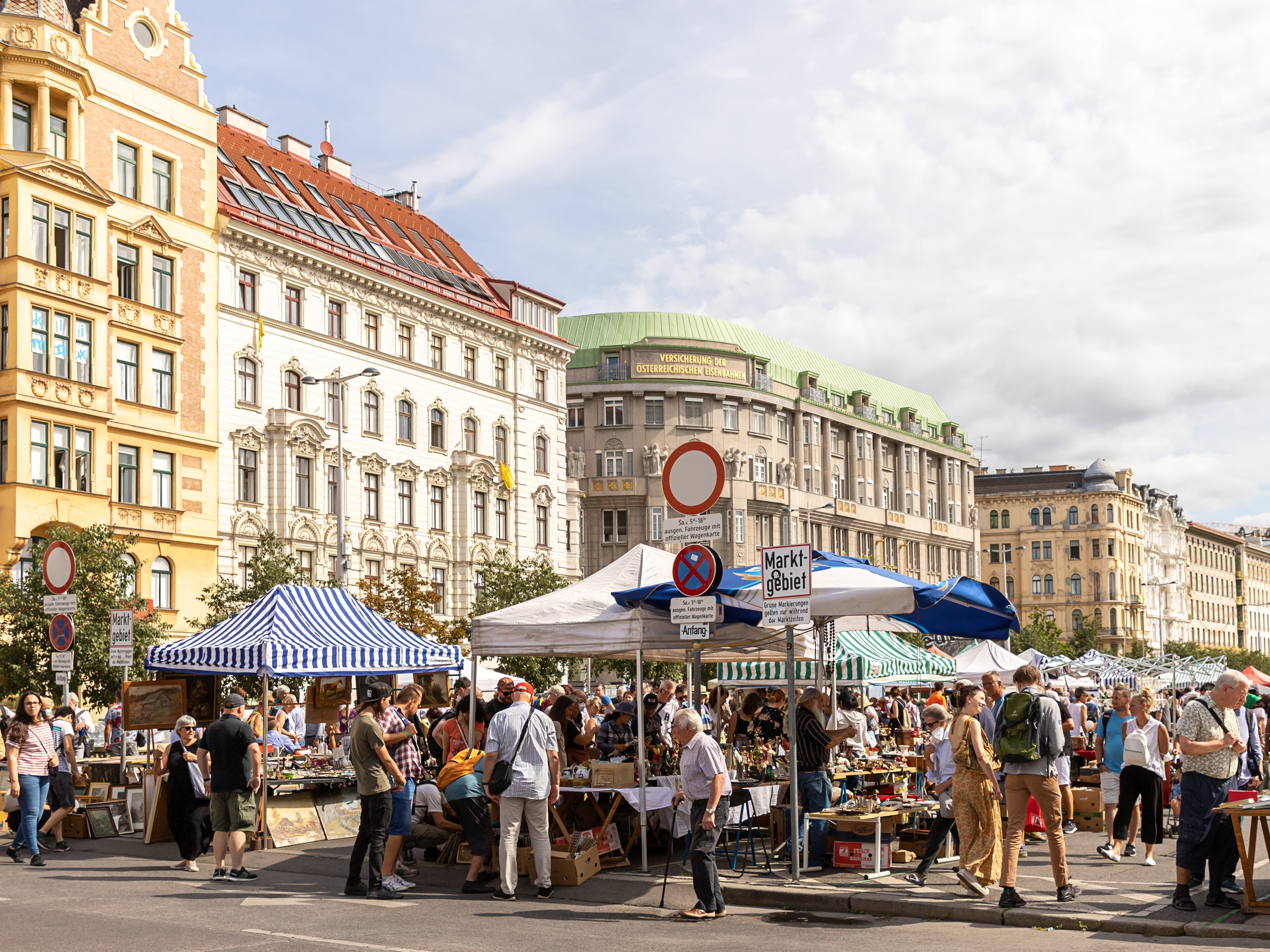 Der Wiener Naschmarkt