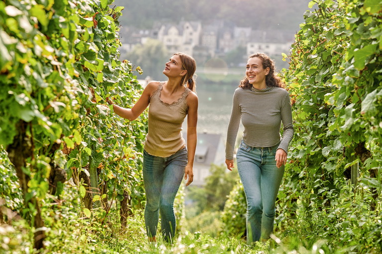 Ein genussvoller Spaziergang durch die Weinlagen in der Moselregion Traben-Trarbach Kröv.