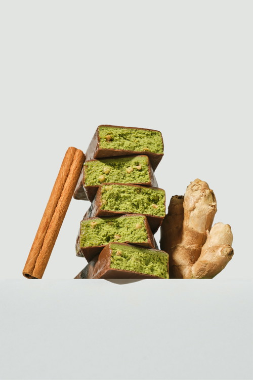Chai (Lebkuchen) Matcha Protein Bar