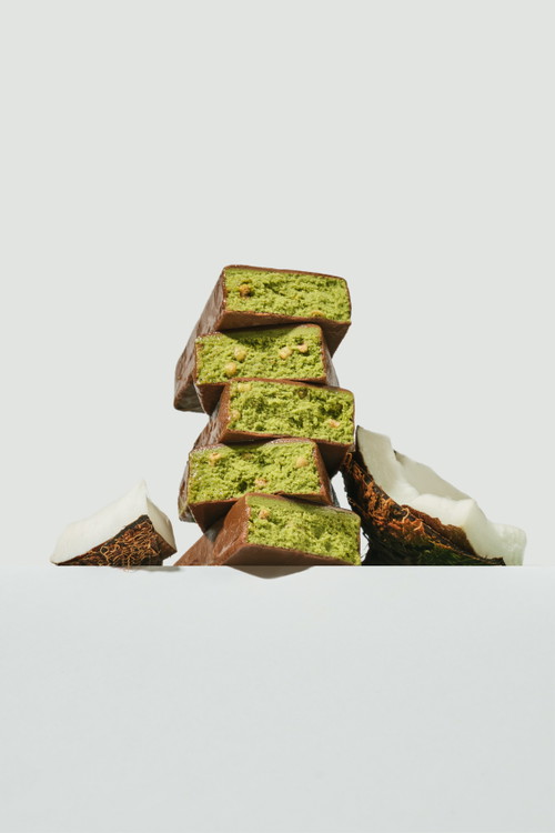Coconut Matcha Protein Bar