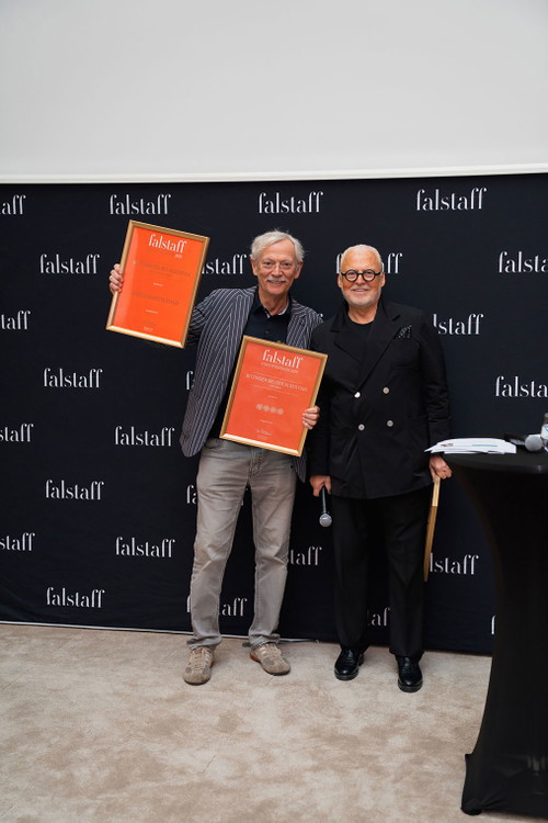 Josef Bitzinger mit Wolfgang Rosam 