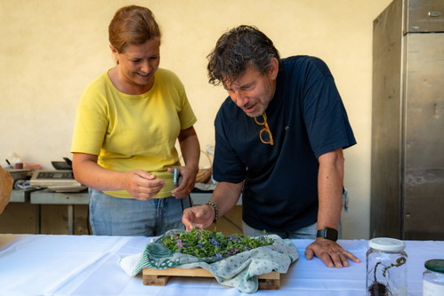 Debora Arici e Cesare Battisti