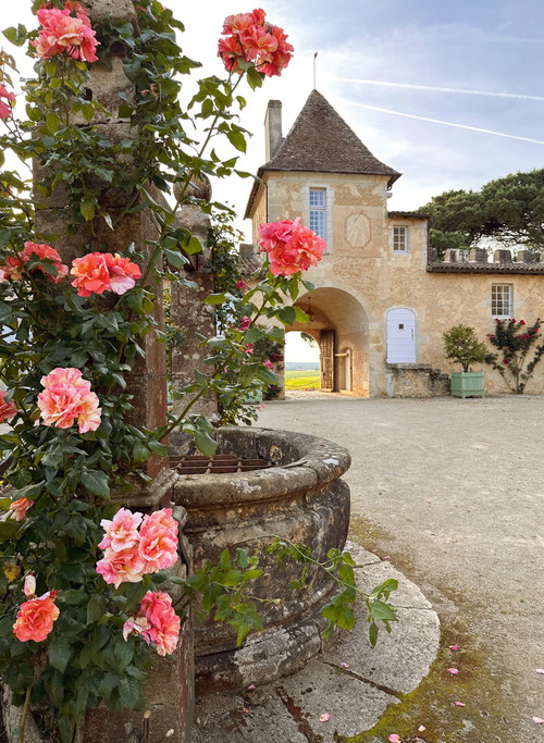Château d‘Yquem hat seine Pforte auch für private Besucher geöffnet.