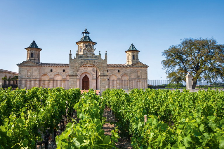 The Château Cos d’Estournel is famed for its mock-Indian architecture.