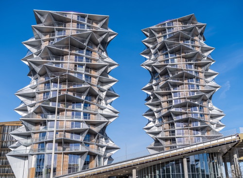Die außergewöhnlichen »Kaktus Towers« sind ein Paradebeispiel für Kopenhagens Designaffinität.  