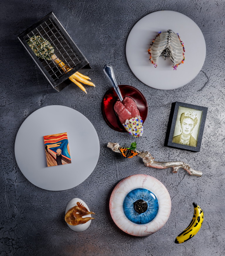 Some of Munk's creations for the award-winning Alchemist.