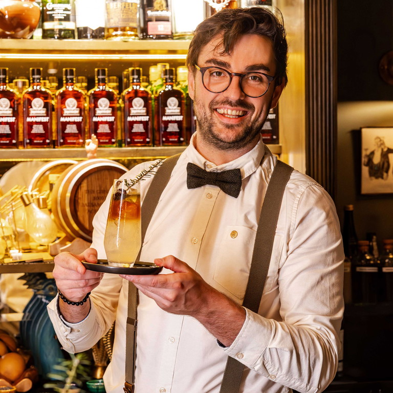 Der Sieger der deutschen »Meister Hunter Challenge«: Maurice Wächter aus dem »Spirit of India« in Bad Salzuflen.