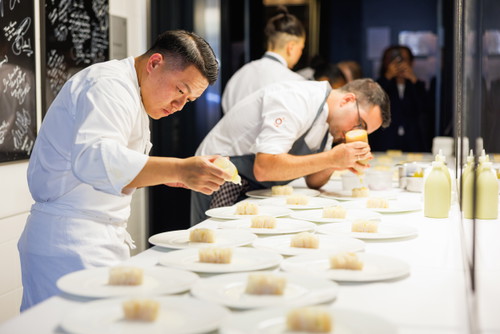 Kai Ho kochte am 12. September 2025 im «The Restaurant» mit Heiko Nieder.