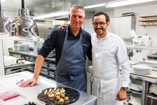 Heiko Nieder und César Troisgros beim «The Epicure» am 9. September.