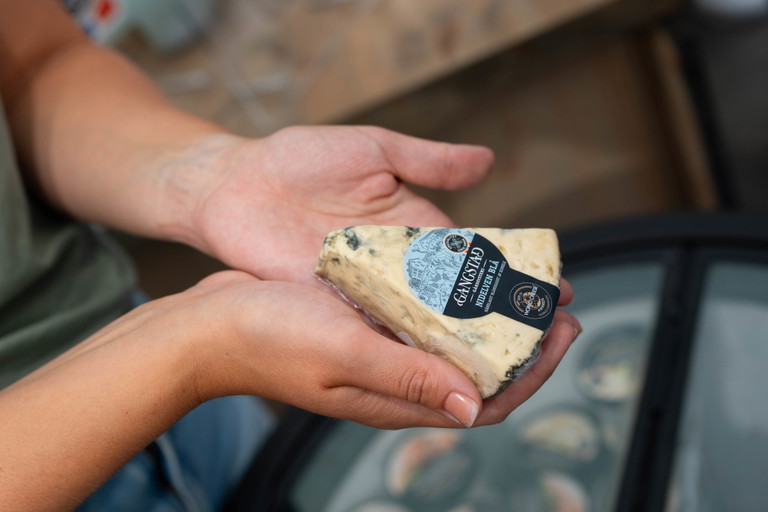 Matured blue cheese Nidelven Blå.