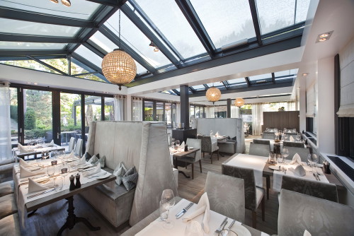 Das Restaurant «Wintergarten Pergola» im «Bad Bubendorf»