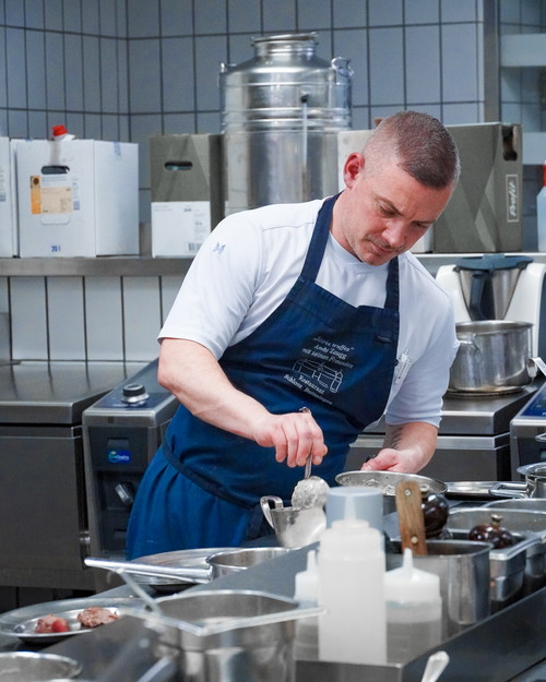Küchenchef Xavier Lambert
