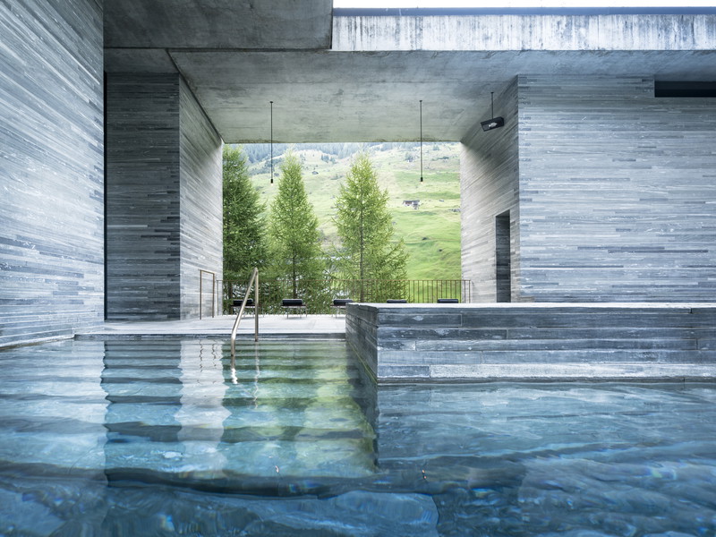 Das 7132 Hotel wurde zum besten Spa-Hotel des Jahres gekürt.