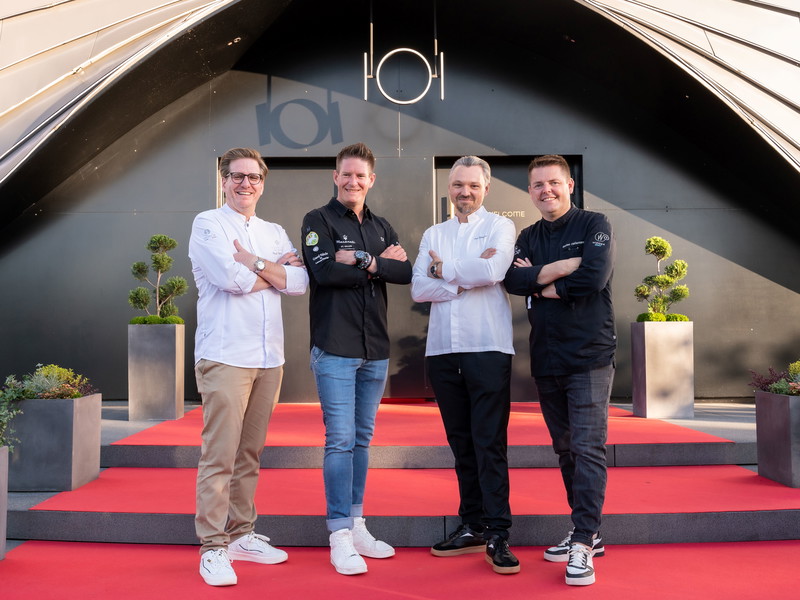 Paul Stradner, Christian Kuchler, Peter Hagen-Wiest und Stefan Heilemann (v.l.n.r.).