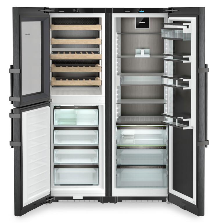 Der XRCbs 5295 Peak BioFresh NoFrost: eine Side-by-Side-Kombination mit Weintemperierteil.