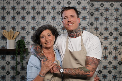 Fabio Landert und Mami Emanuela Zampini