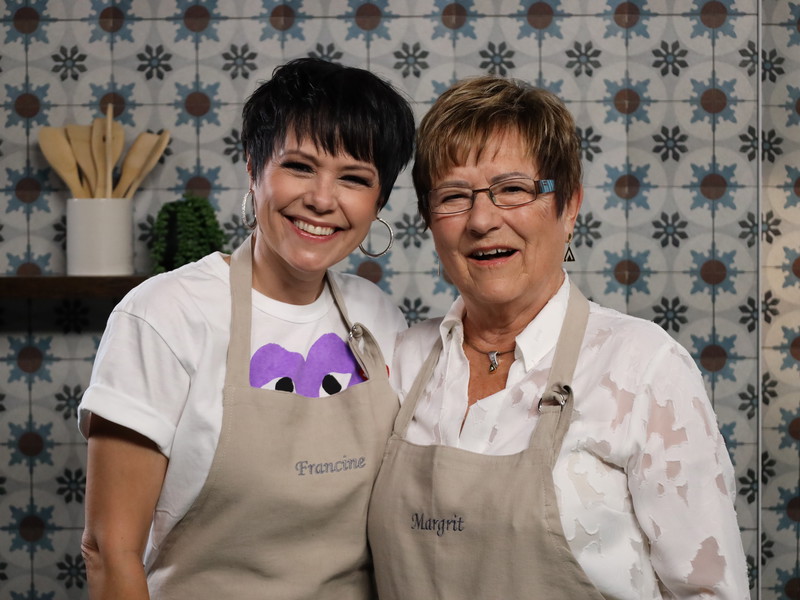 Francine Jordi und Mami Margrit Lehmann
