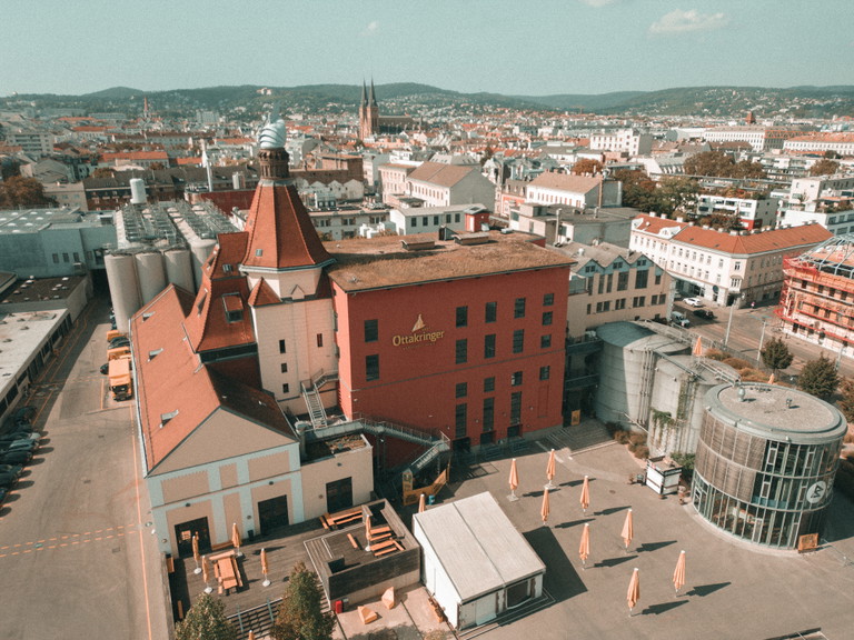 Die Ottakringer Brauerei in Wien