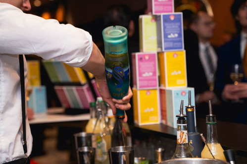 »Teekanne« war auf mit einer Bar vor Ort vertreten © Kiril Lialin