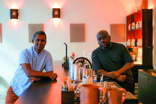 Indika Silva und Samuél Antonio-Bernardo aus dem »Zest and Spice« in Köln.