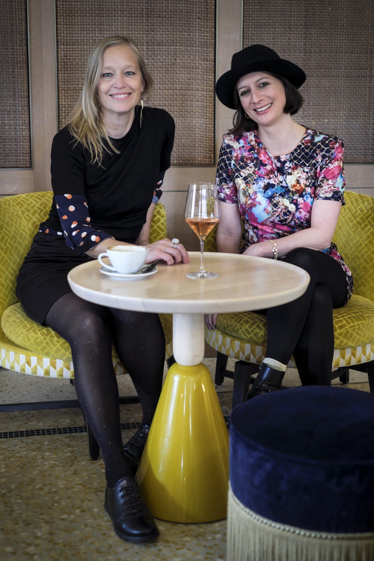 Camilla Landbø (l.) und Claudia Salzmann (r.)