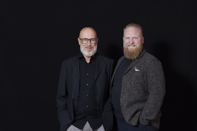 Othmar Kiem, Direktor und Chefredakteur, und Simon Staffler, Direktor und Leiter der Verkostungen