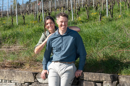 Nadine and Cédric Besson-Strasser aim for maximum biodiversity.
