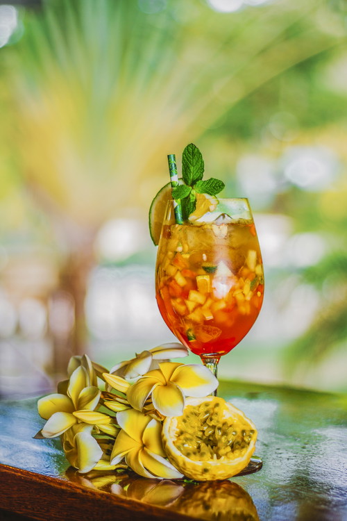 Drink im »Bequia Beach Hotel«