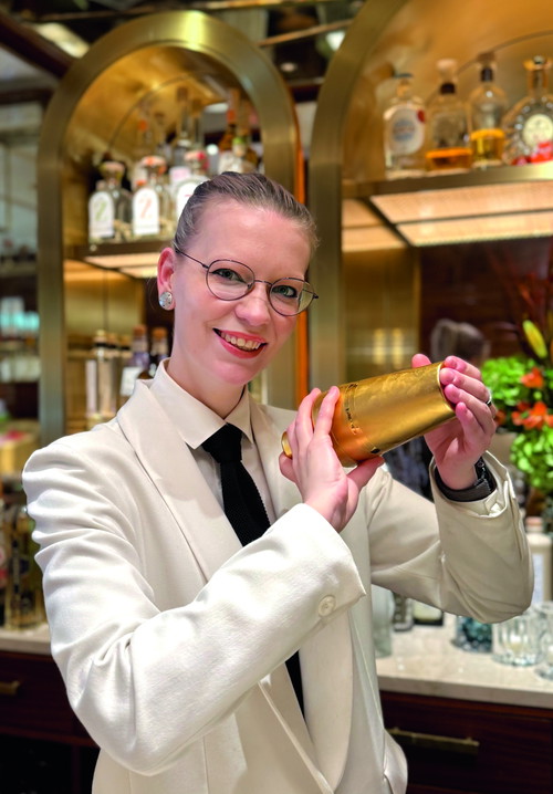 Barfrau des Jahres: Laureen Hayduk aus der »Martini Bar« in Hamburg.