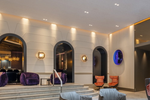 Lobby des Hotels